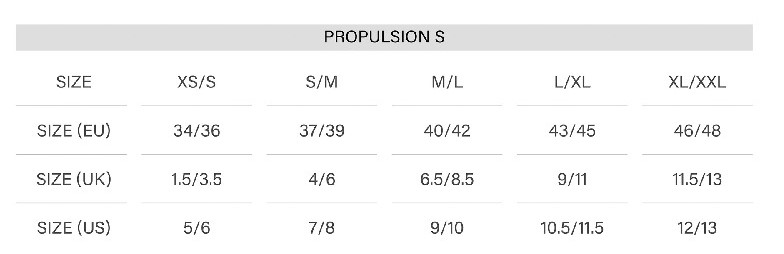 SEAC Fin Propulsion S White - Fins - Diving 2000