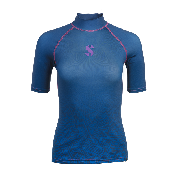 Scubapro T-Flex Rash Guard UPF-50 - Kort�rmet (Kvinder)