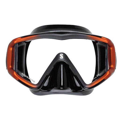 Scubapro dykkermaske Crystal VU orange thumbnail