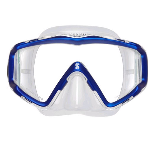 Scubapro dykkermaske Crystal VU blå thumbnail
