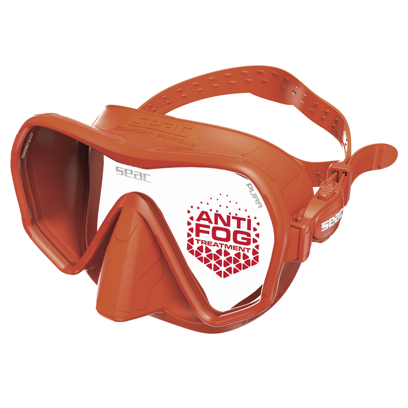 Seac Dykningsmask Pura Antifog Orange