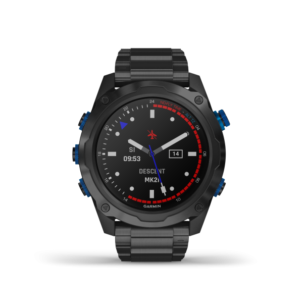 Garmin Descent MK2i m. titaniumslnke &amp; T1