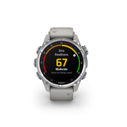 Garmin Descent MK3 Rustfri stl/Gray 43mm