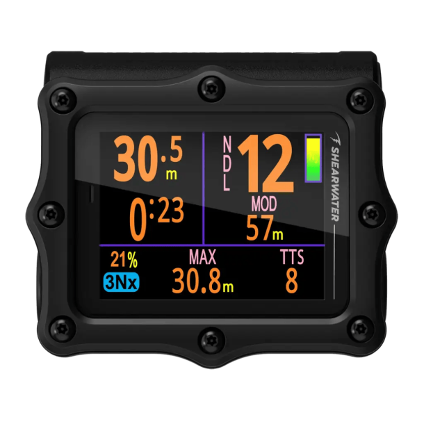 Shearwater dykkercomputer Perdix 3