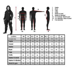 Waterproof trdragt D7X Cordura