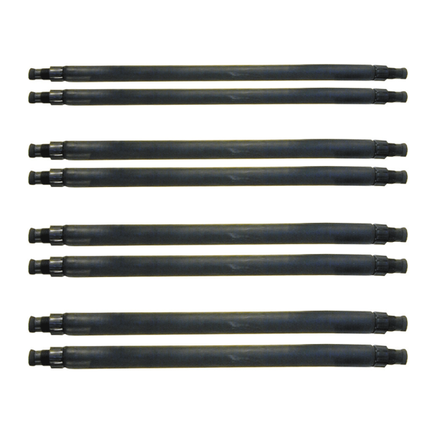 Beuchat Paire Black Latex harpun elastik