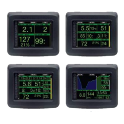 Scubapro dykkercomputer GALILEO G2 u/transmitter