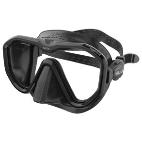 Seac Dykmask med Enkelglas Appeal S/BL Black