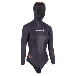 Beuchat overdel Athena dame 5 mm sort r�d