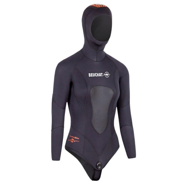 Beuchat overdel Athena dame 5 mm sort r�d