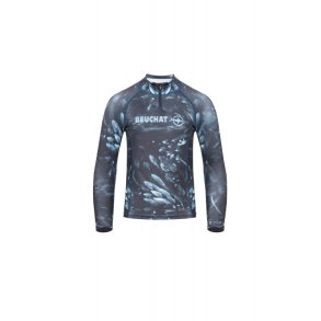 Beuchat Atoll Seaweed Long Sleeve Rashguard Junior 2 mm Blue