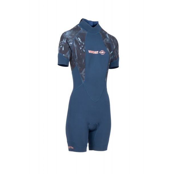 Beuchat Atoll Shorty BZ Seaweed dame 2 mm bl�