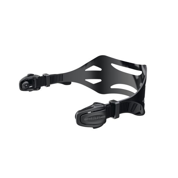 Seac Kit strap + sp�nde i sort silikone til Boss, Iena, Chiara, Sunrise