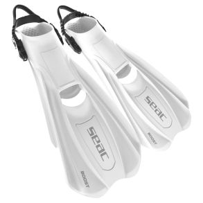 Seac Diving Fins Boost White