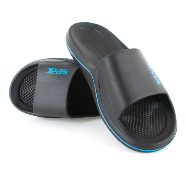 Seac flip-flops Caya sort/lysebl�