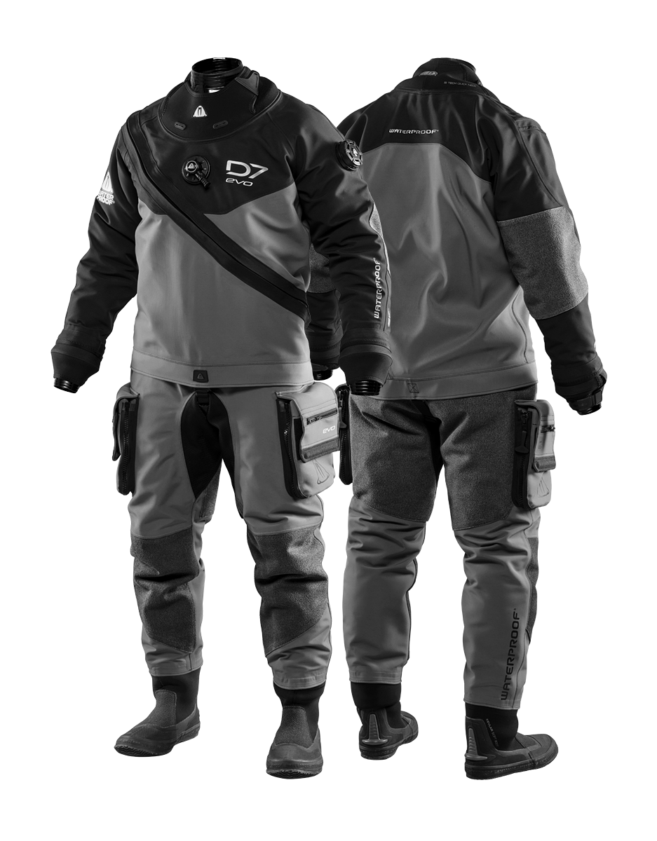 D7 Evo dry suit Waterproof dry suits Diving 2000