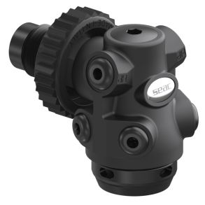 Seac regulator 1. trin IT500/D 300 DIN sort