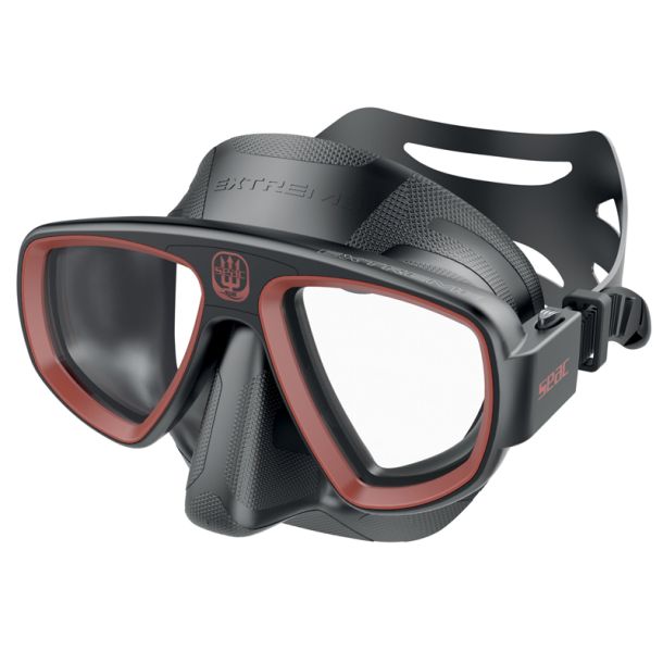 Seac Dykermask Extreme 50-Year Svart/R&ouml;d
