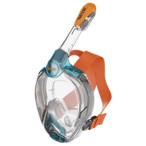 Seac fullface maske Libera junior 6+ acquamarine/orange