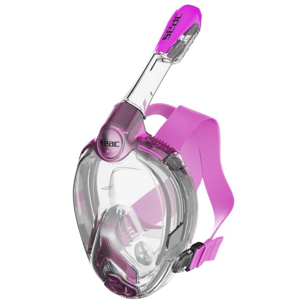 Seac fullface maske Libera junior 6+ pink transparent/pink