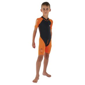 Seac shorty Dolphin sort/orange 1,5 mm