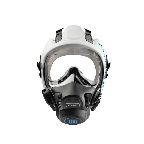 OceanReef Fullface maske Neptune III hvid