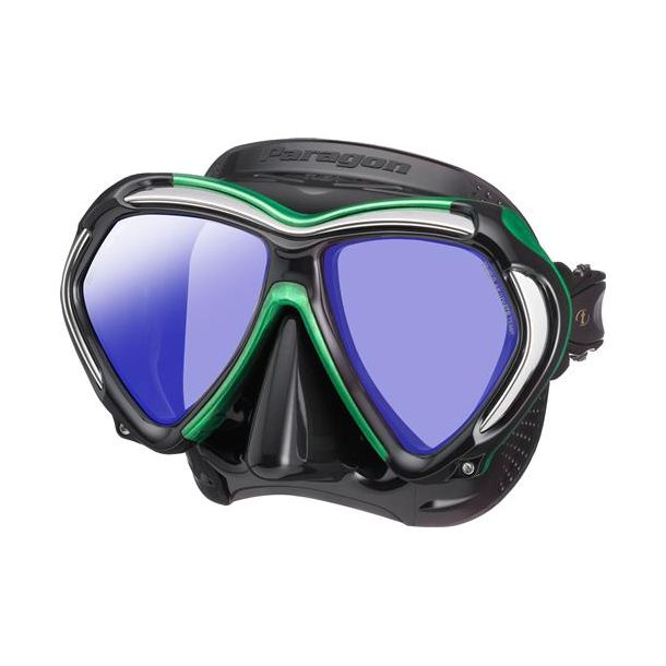 Tusa dykmask Paragon energy green