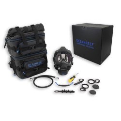 OceanReef Neptune III Fullface Maske Sort