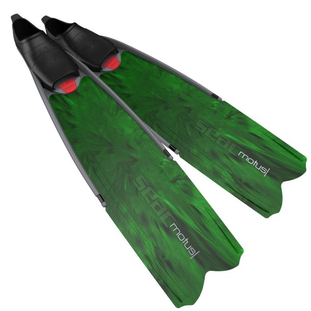 Seac Freediving Fins Motus Camo Green