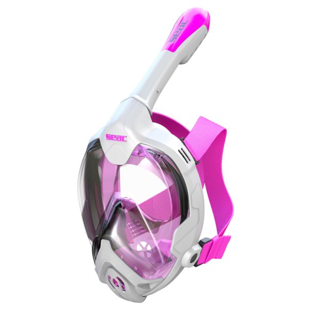 Seac Snorkelmask Fun Vit/Rosa