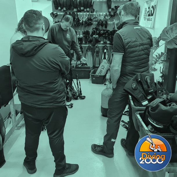 PADI Open Water Dykkerkursus (Dobbeltweekend)