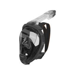 Oceanreef snorkelmaske Aria QR+ sort