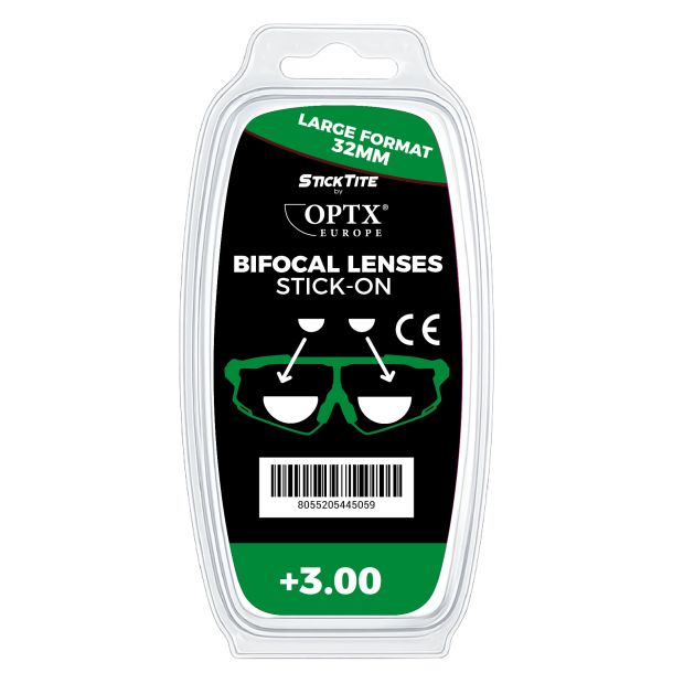OPTX l�sefelt til dykkermaske - 32mm