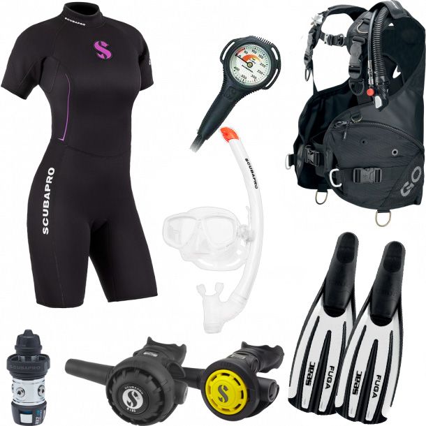 Scubapro Rese set Dam