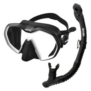 Seac Set Bis Icona Snorkelset Vit