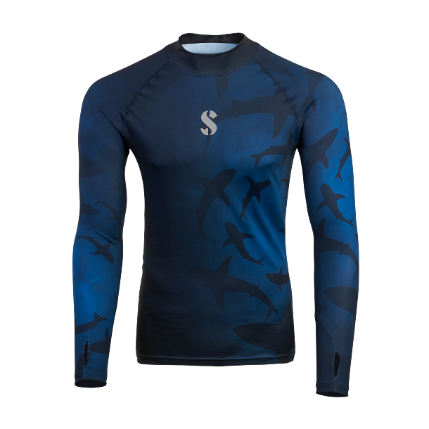 Scubapro T-Flex Rash Guards UPF-50 - Lang�rmet (M�nd)