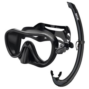 Seac Snorkelset Bis Salina Top Svart