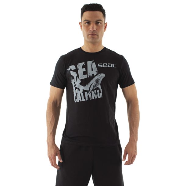 Seac T-shirt herre kort�rmet 2022 sort