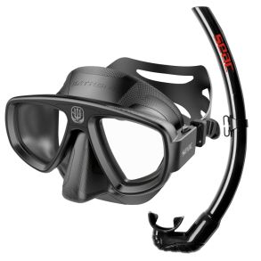 Seac Snorkel Set Extreme EVO S/BL Black