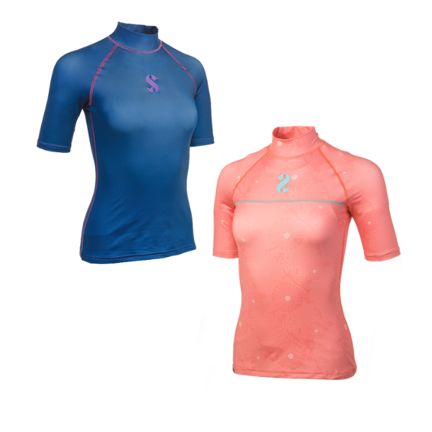 Scubapro T-Flex Rash Guard UPF 50 � Short Sleeve (Women)
