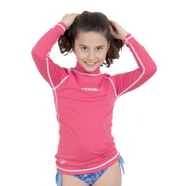 Seac Rash Guard T-Sun lang pige pink