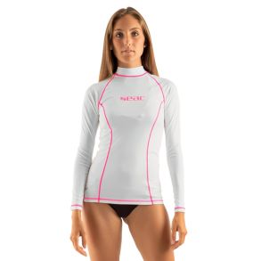 Seac Rashguard T-Sun Long Hvid