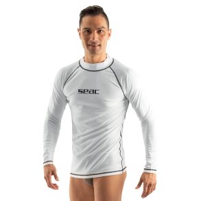 Seac Rashguard T-Sun Lang Man Hvid
