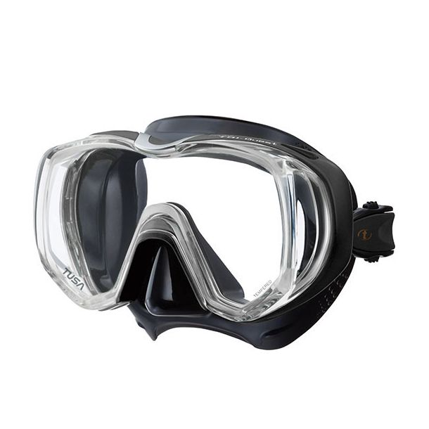 Tusa dykkermaske Tri-quest FD sort