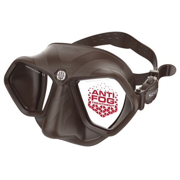 Seac Wild Antifog Mask Brown