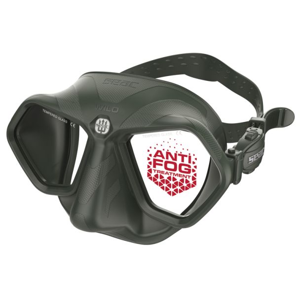 Seac Antifog Mask Wild Green