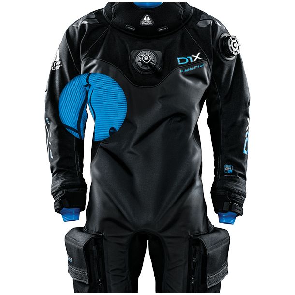 Waterproof torrdräkt D1X HYBRID ISS 