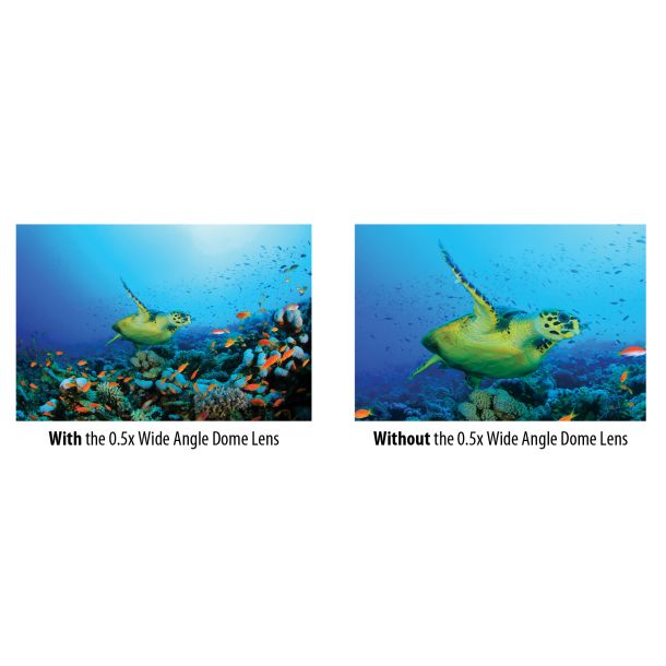 SeaLife 0.5x Wide Angle Dome linse