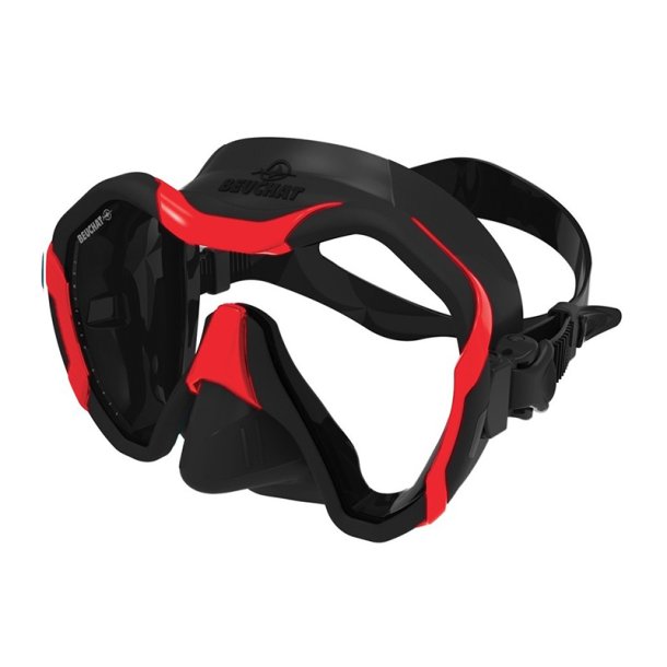 Beuchat dykkermaske Maxlux Evo Sort/R�d