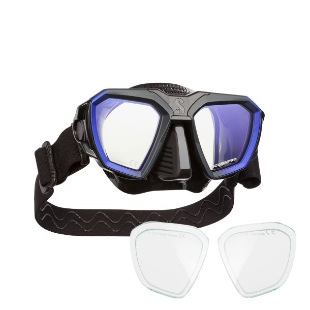 Scubapro diving mask D-Mask with optical lenses